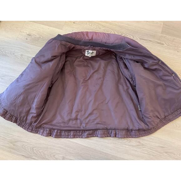 Current Seen Large/XL Vintage Quilted Convertible Puffer Jacket Coat Vest - Picture 9 of 10